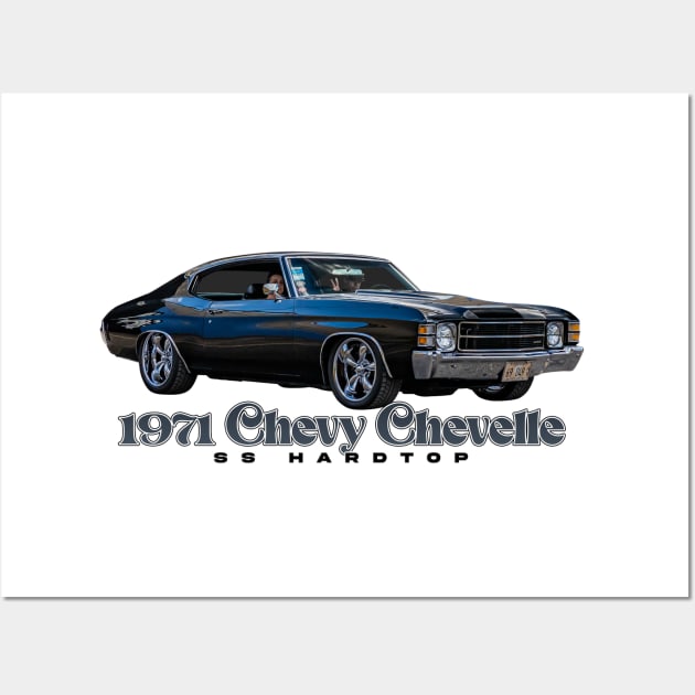 1971  Chevrolet Chevy Chevelle SS Hardtop Wall Art by Gestalt Imagery